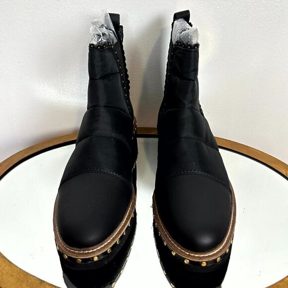 FREE PEOPLE Atlas Puffer Chelsea Boots in Black Size US 11 / EU 41 - Picture 4 of 9